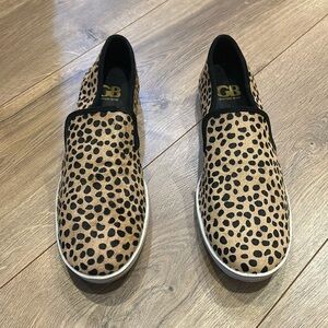 Gianni Bini calf hair flats